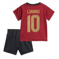 Fotbalové Dres Belgie Romelu Lukaku #10 Dětské Domácí ME 2024 Krátký Rukáv (+ trenýrky)